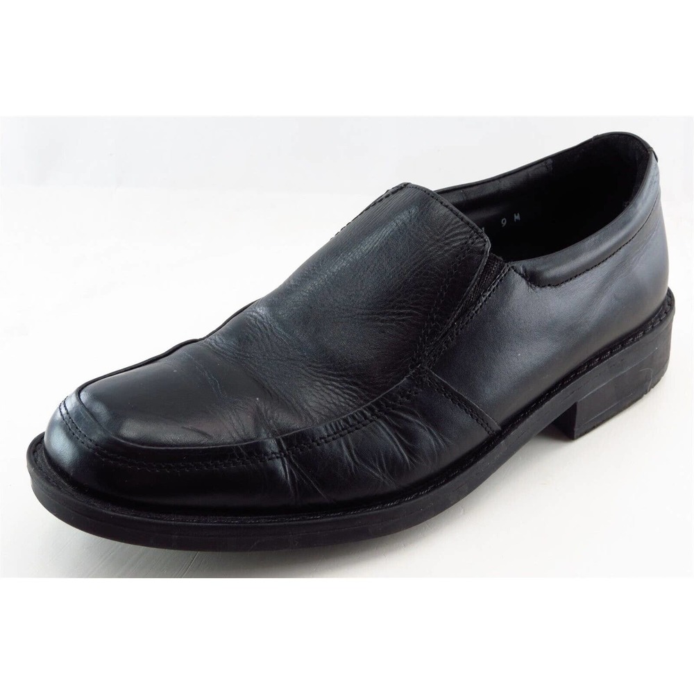 Nunn Bush Loafers & Slip Ons Black Leather Men Shoes Size 9 Medium